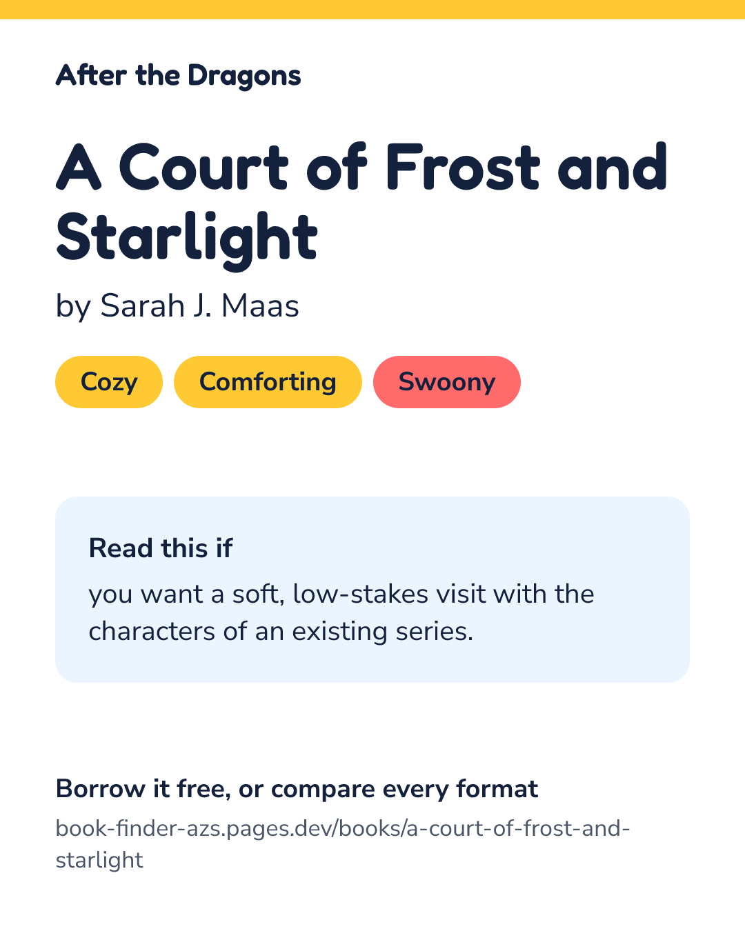 Share card for A Court of Frost and Starlight