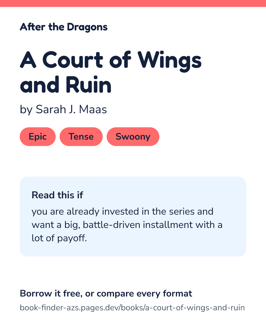 Share card for A Court of Wings and Ruin