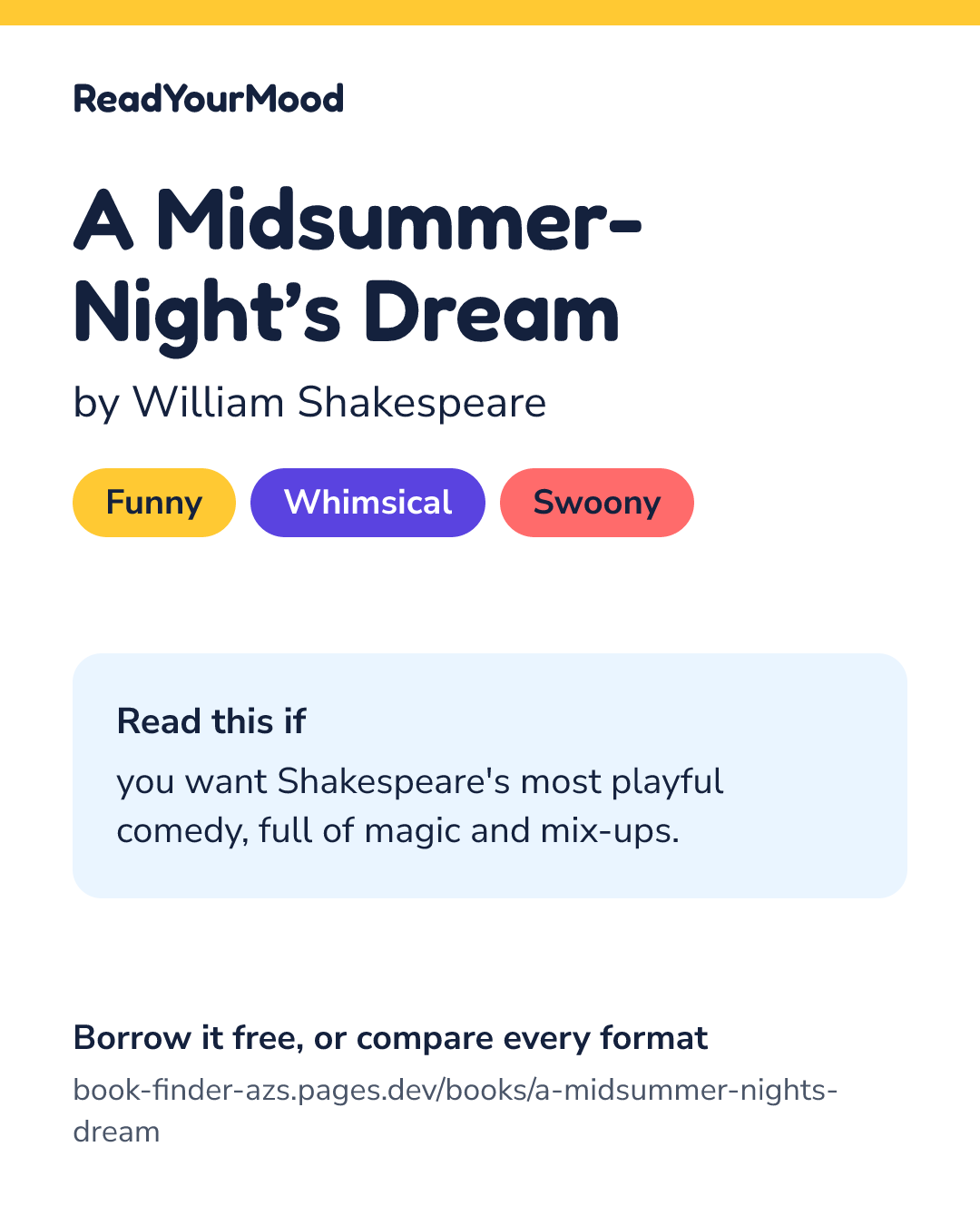 Share card for A Midsummer-Night’s Dream