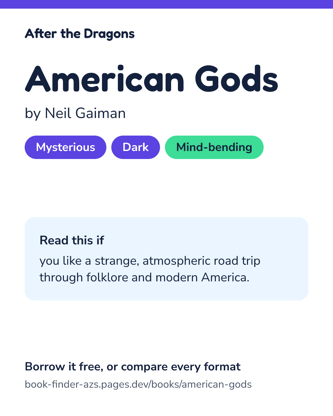 Share card for American Gods