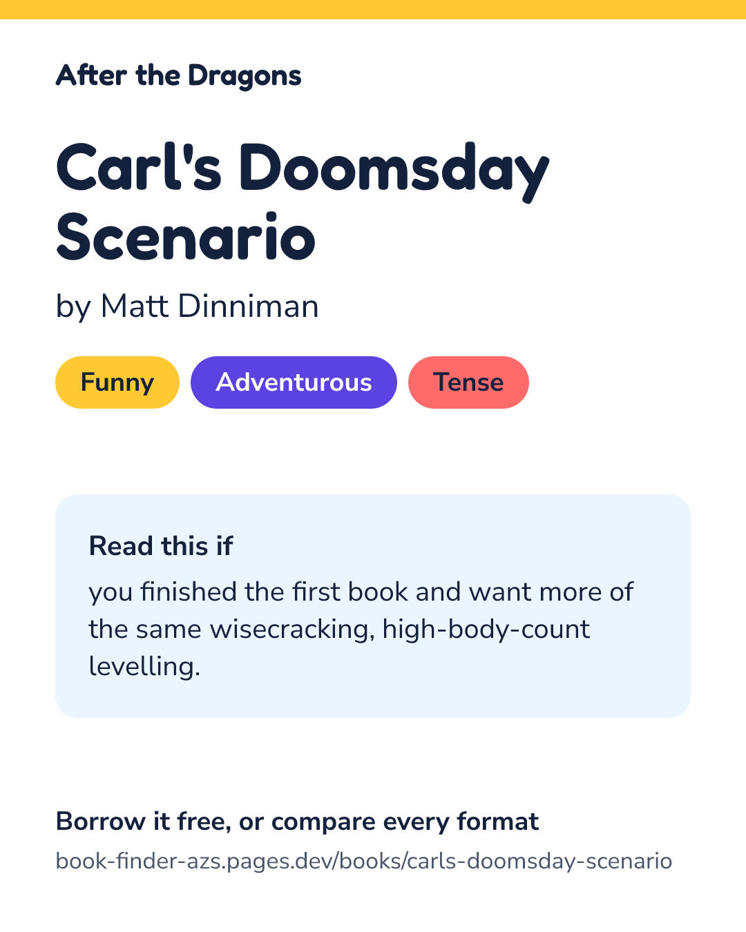 Share card for Carl's Doomsday Scenario
