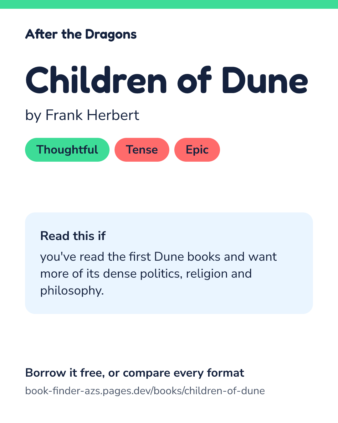 Share card for Children of Dune