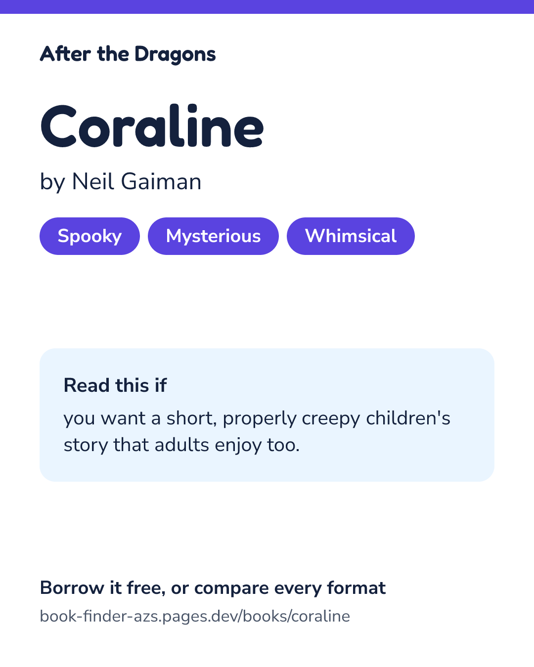 Share card for Coraline