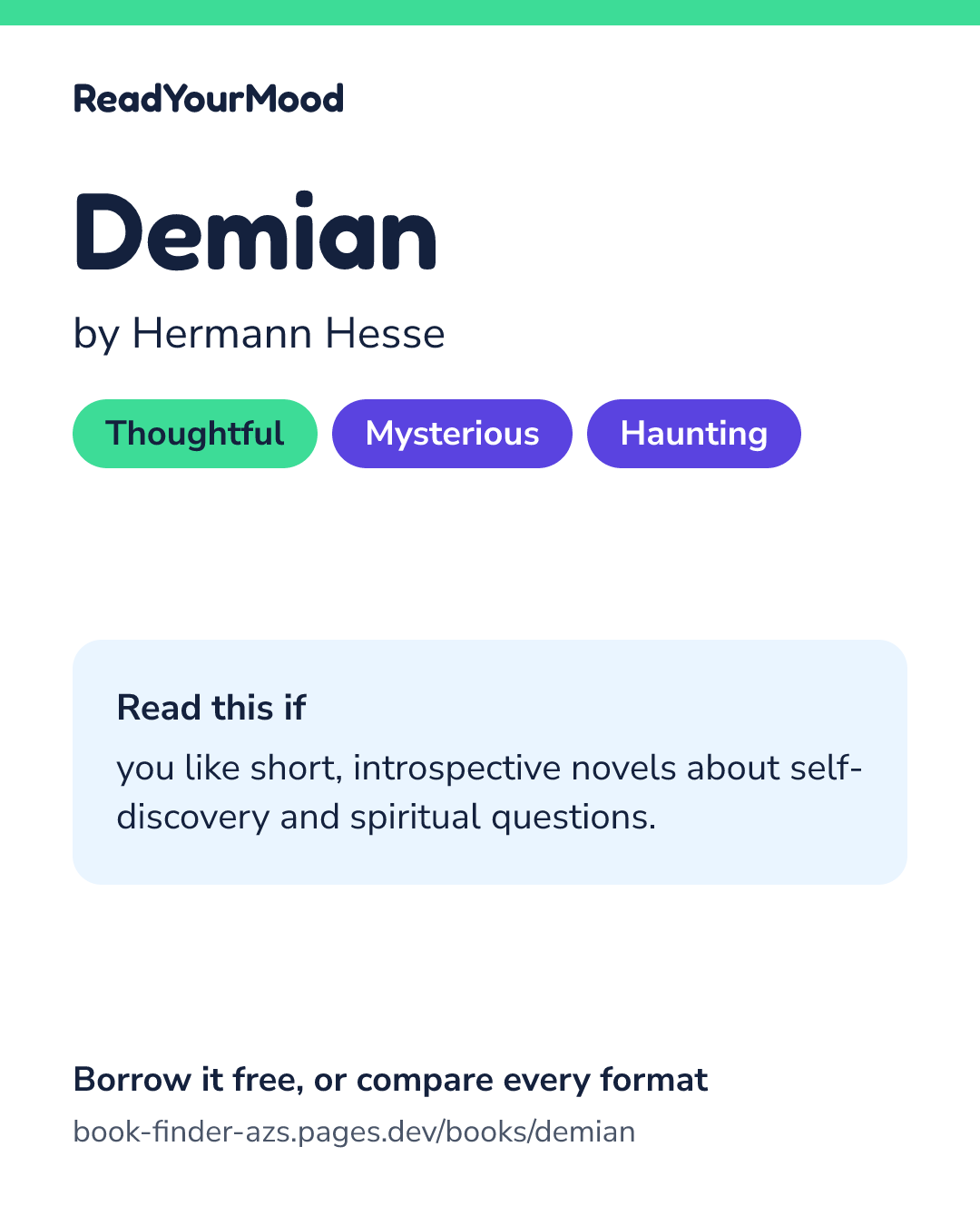 Share card for Demian