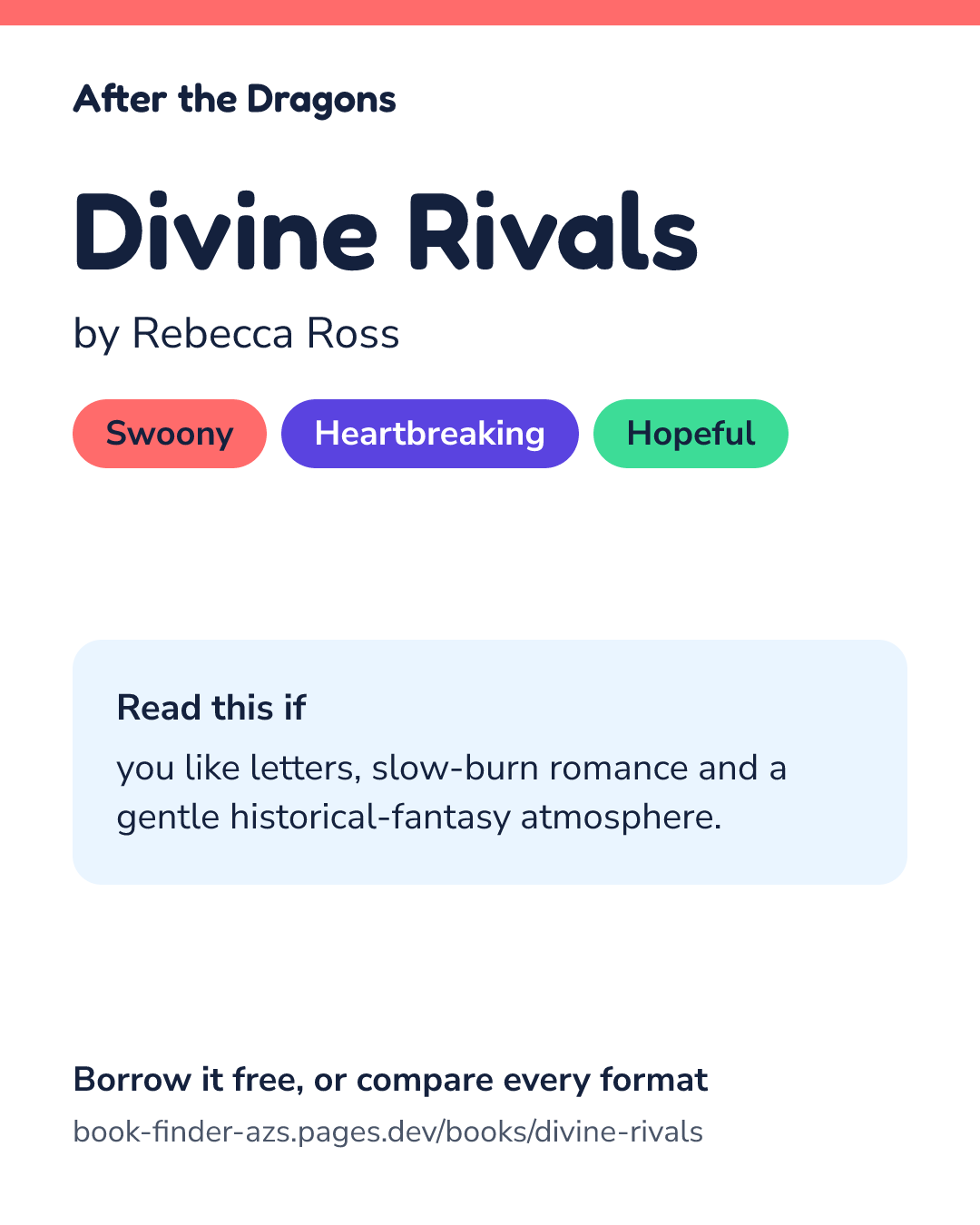 Share card for Divine Rivals