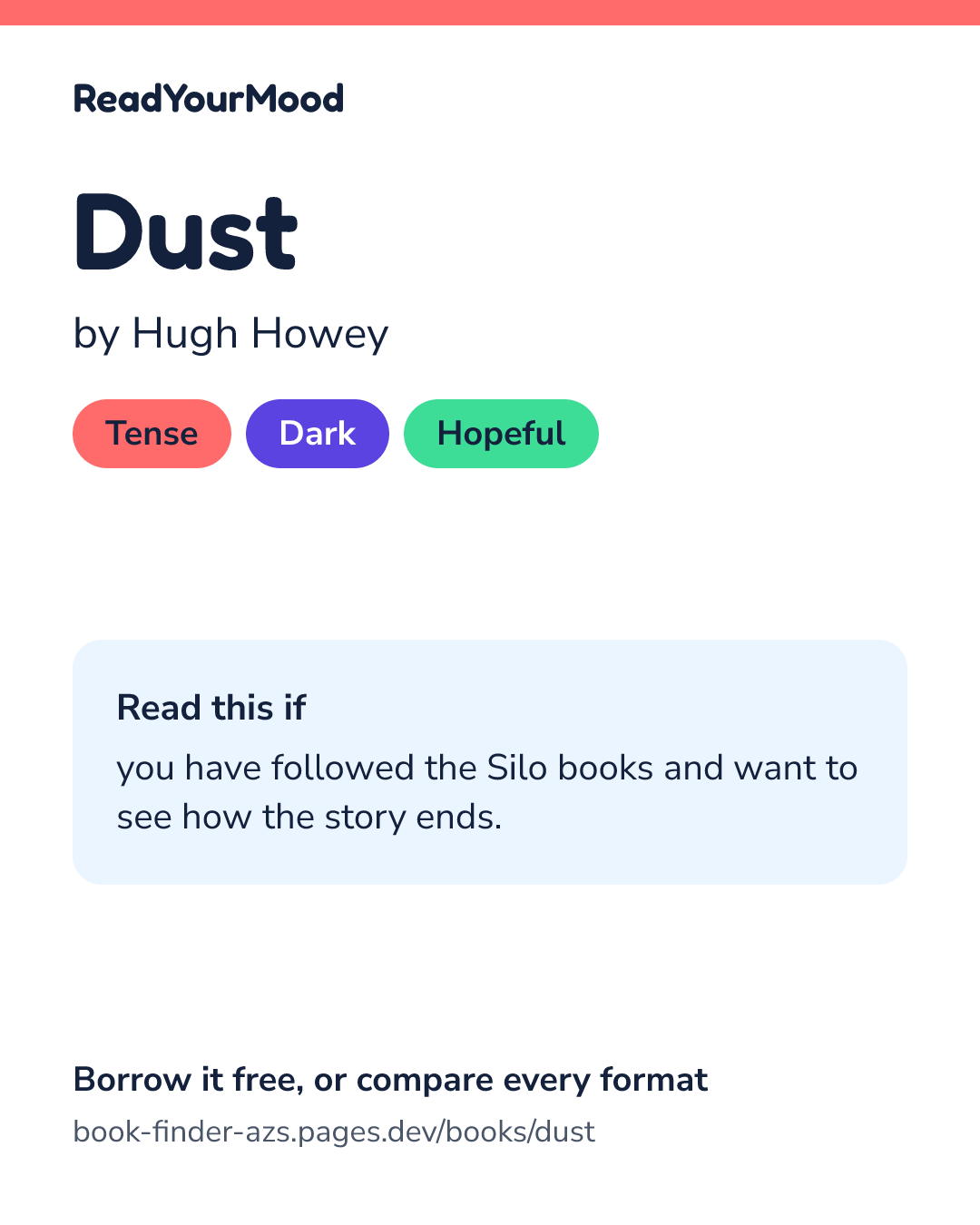 Share card for Dust