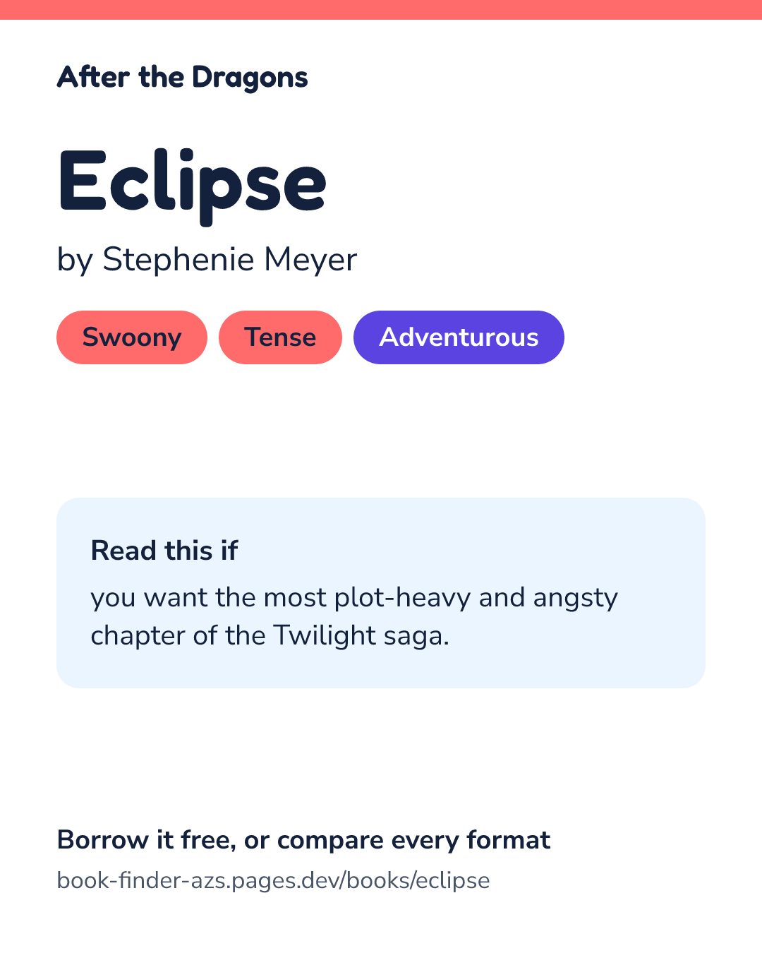 Share card for Eclipse