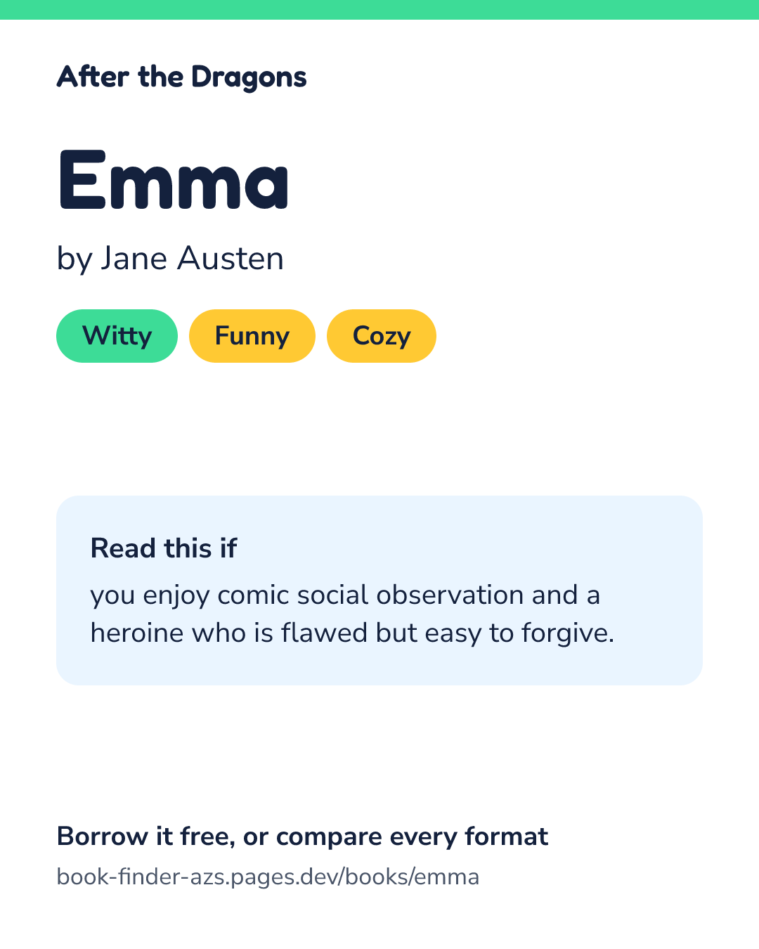 Share card for Emma