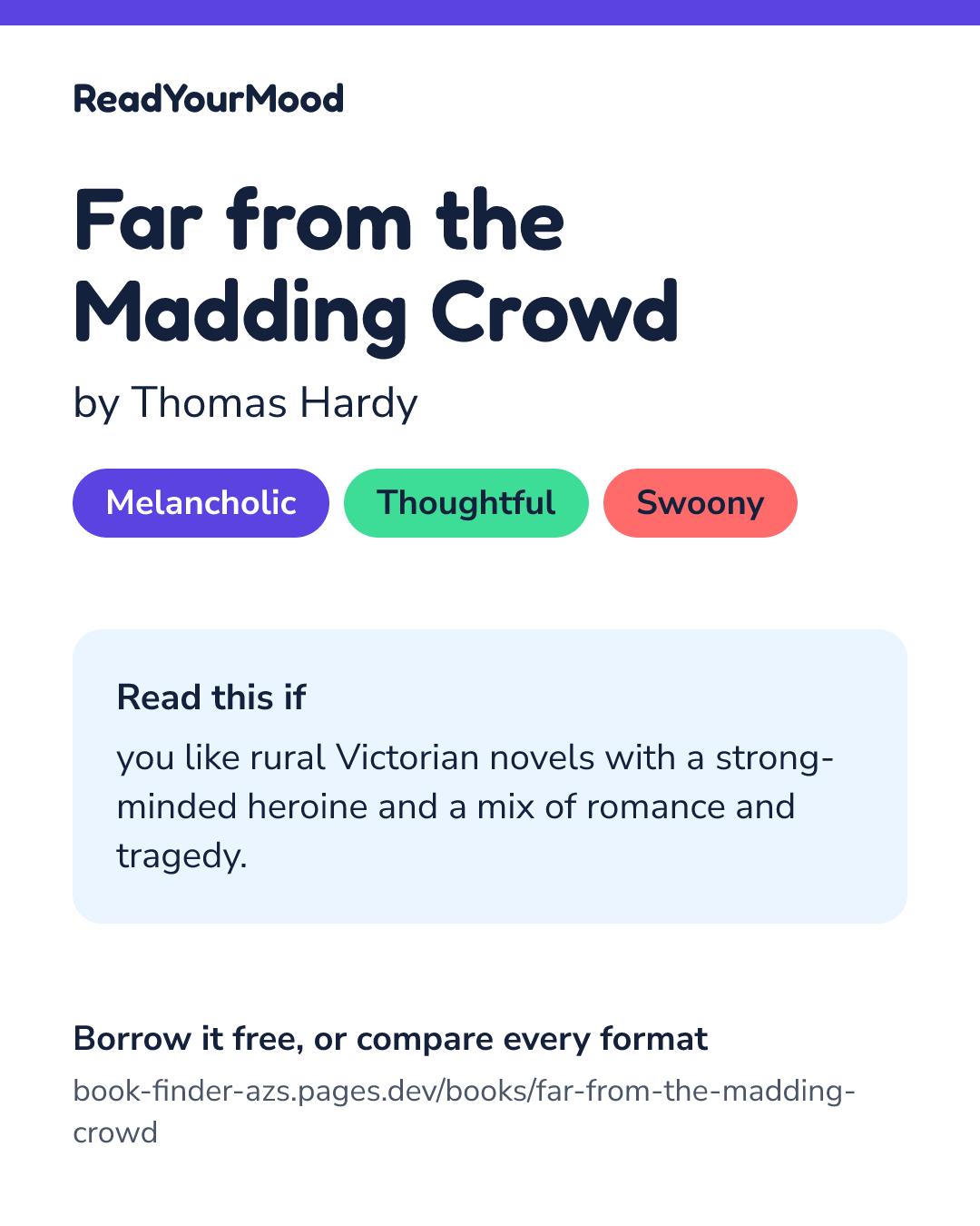 Share card for Far from the Madding Crowd