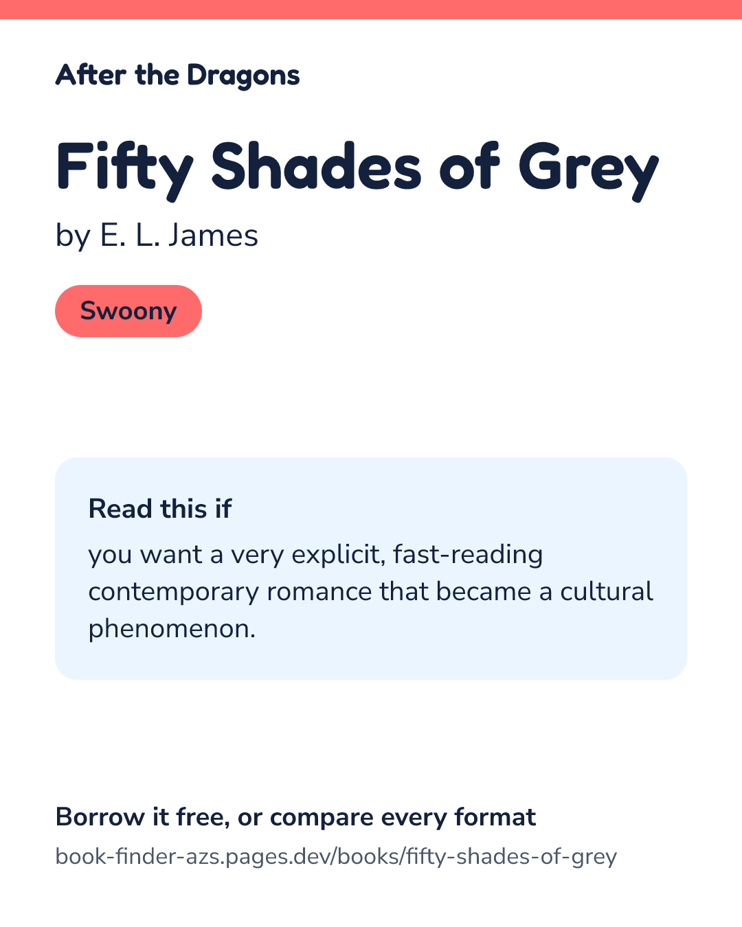 Share card for Fifty Shades of Grey
