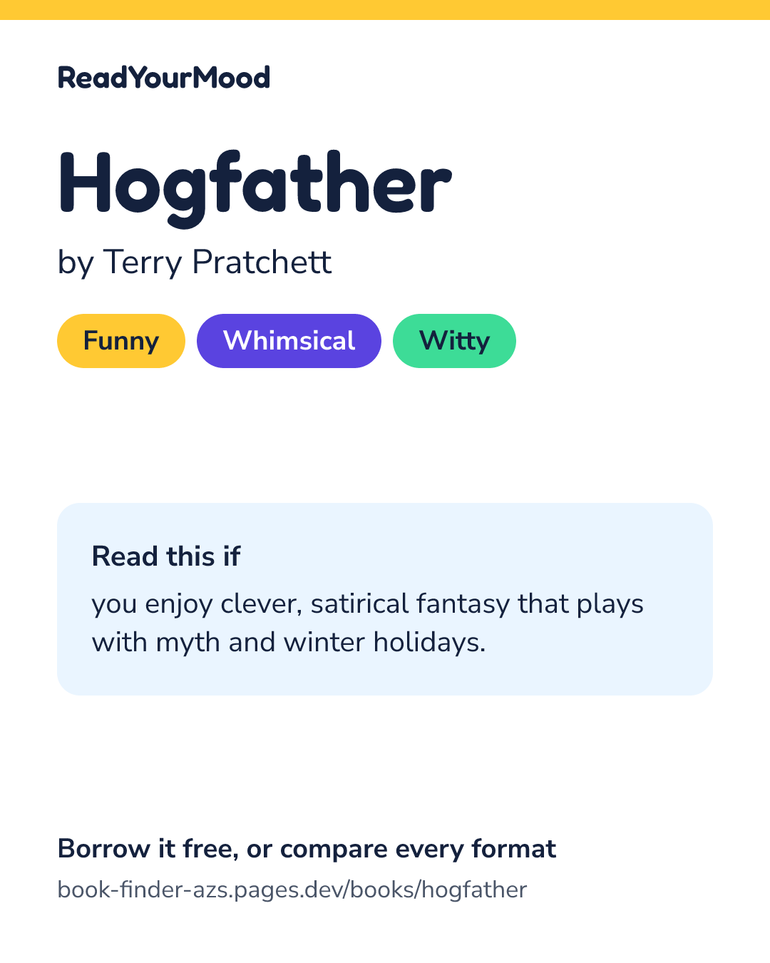 Share card for Hogfather