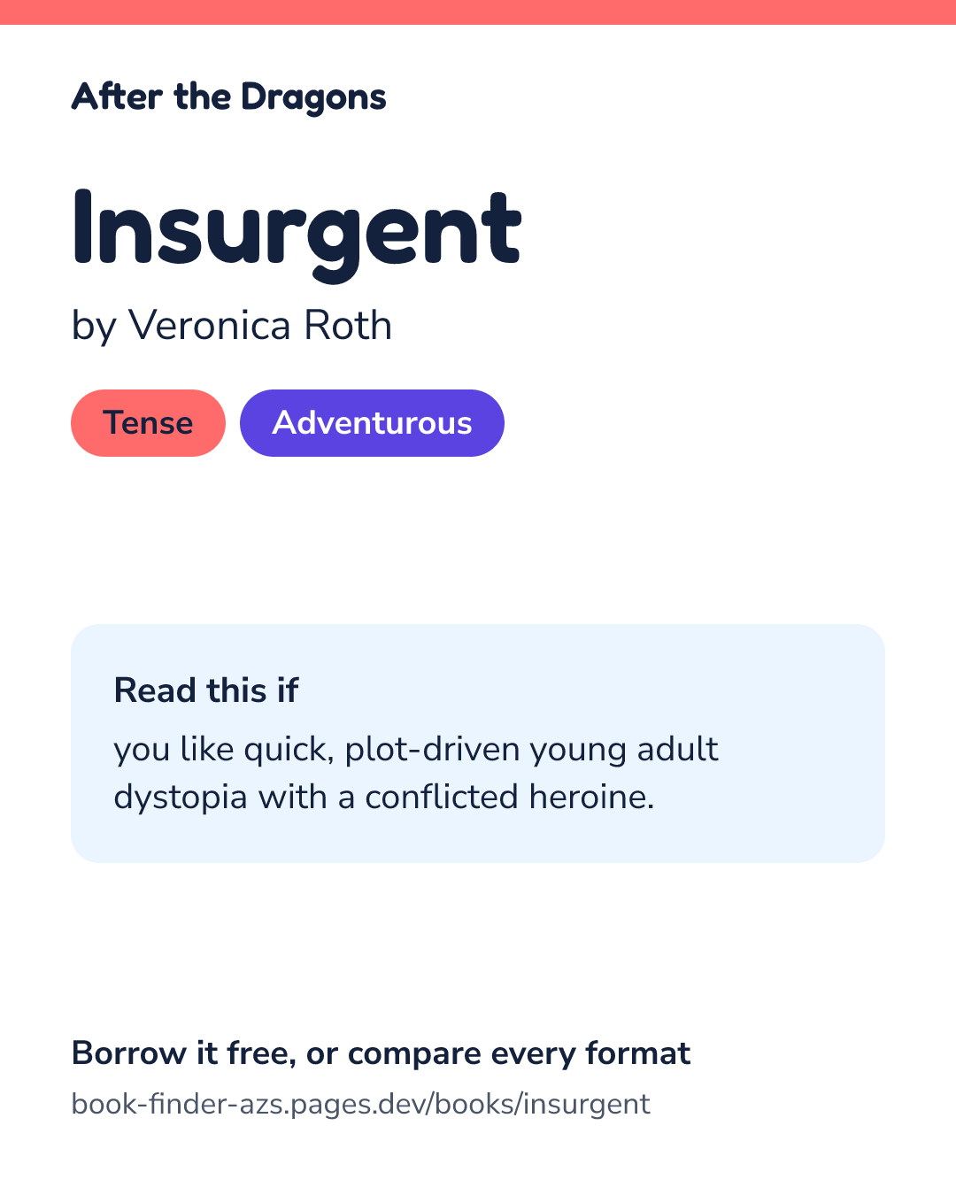 Share card for Insurgent