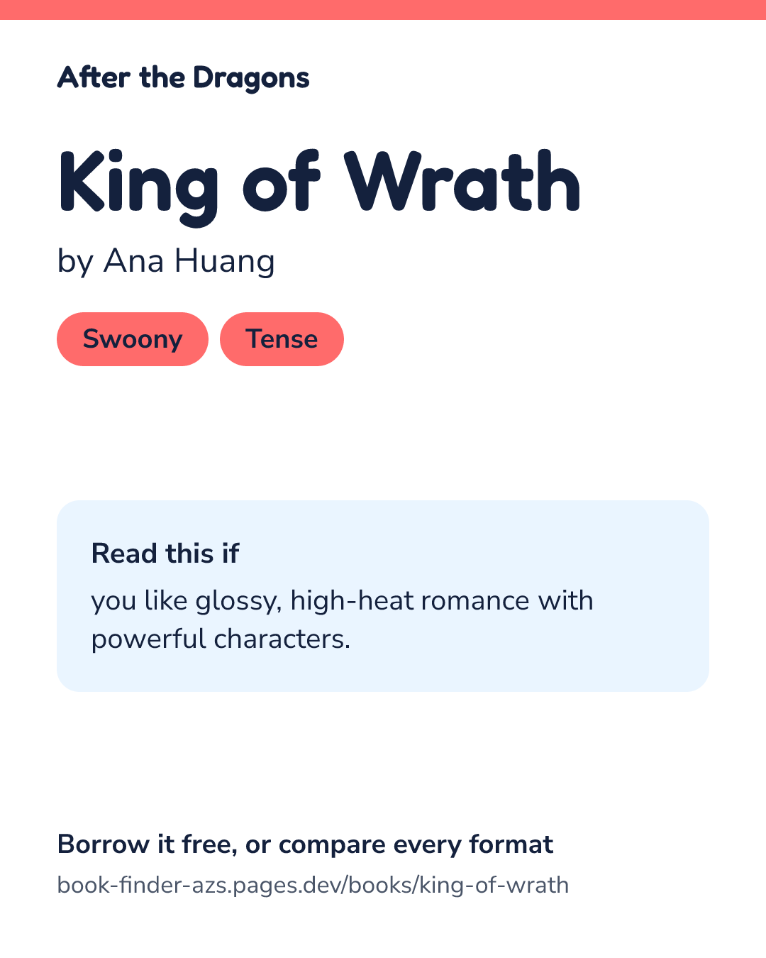 Share card for King of Wrath