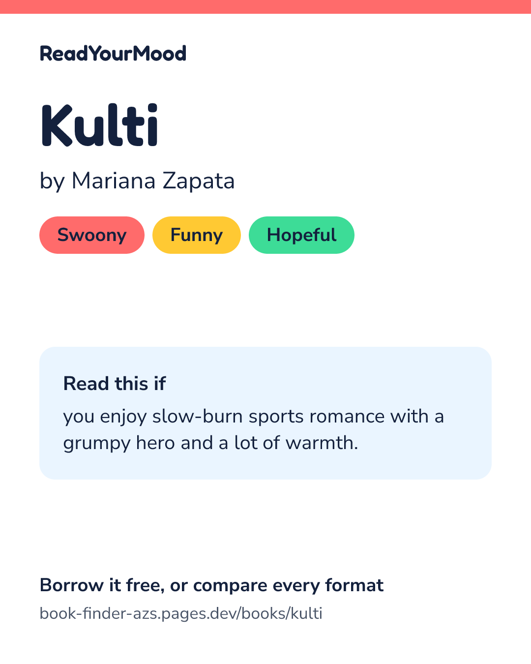 Share card for Kulti