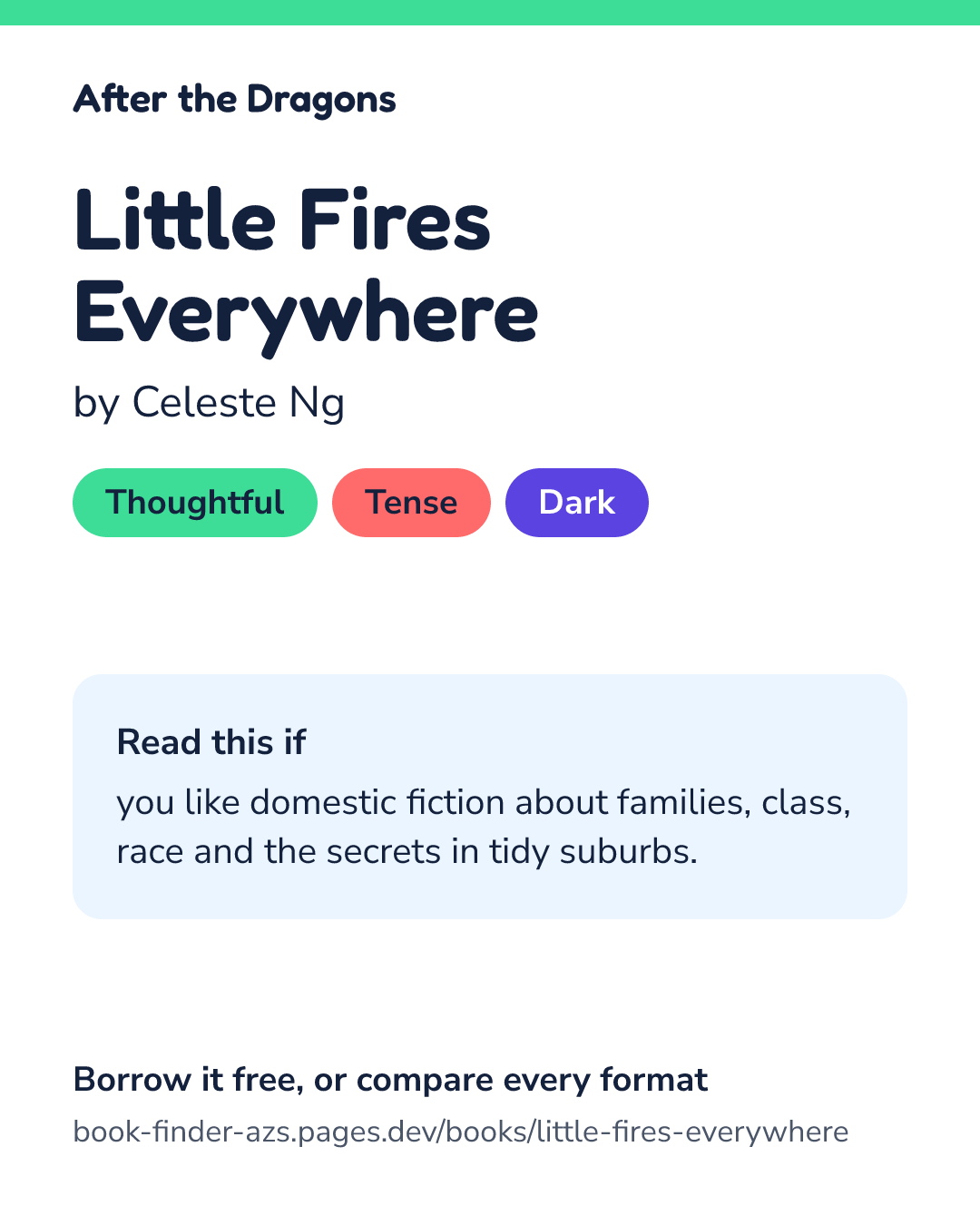 Share card for Little Fires Everywhere