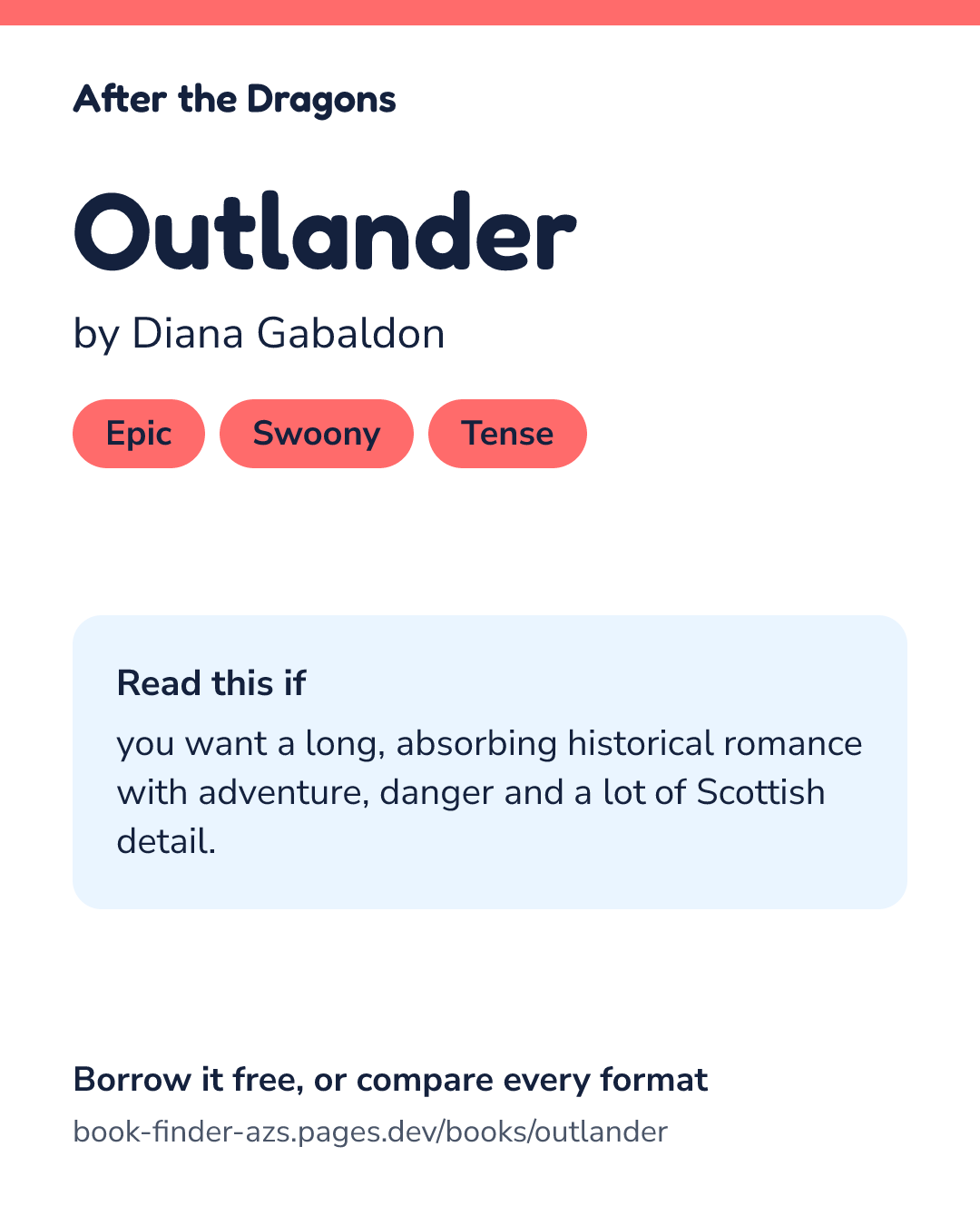 Share card for Outlander