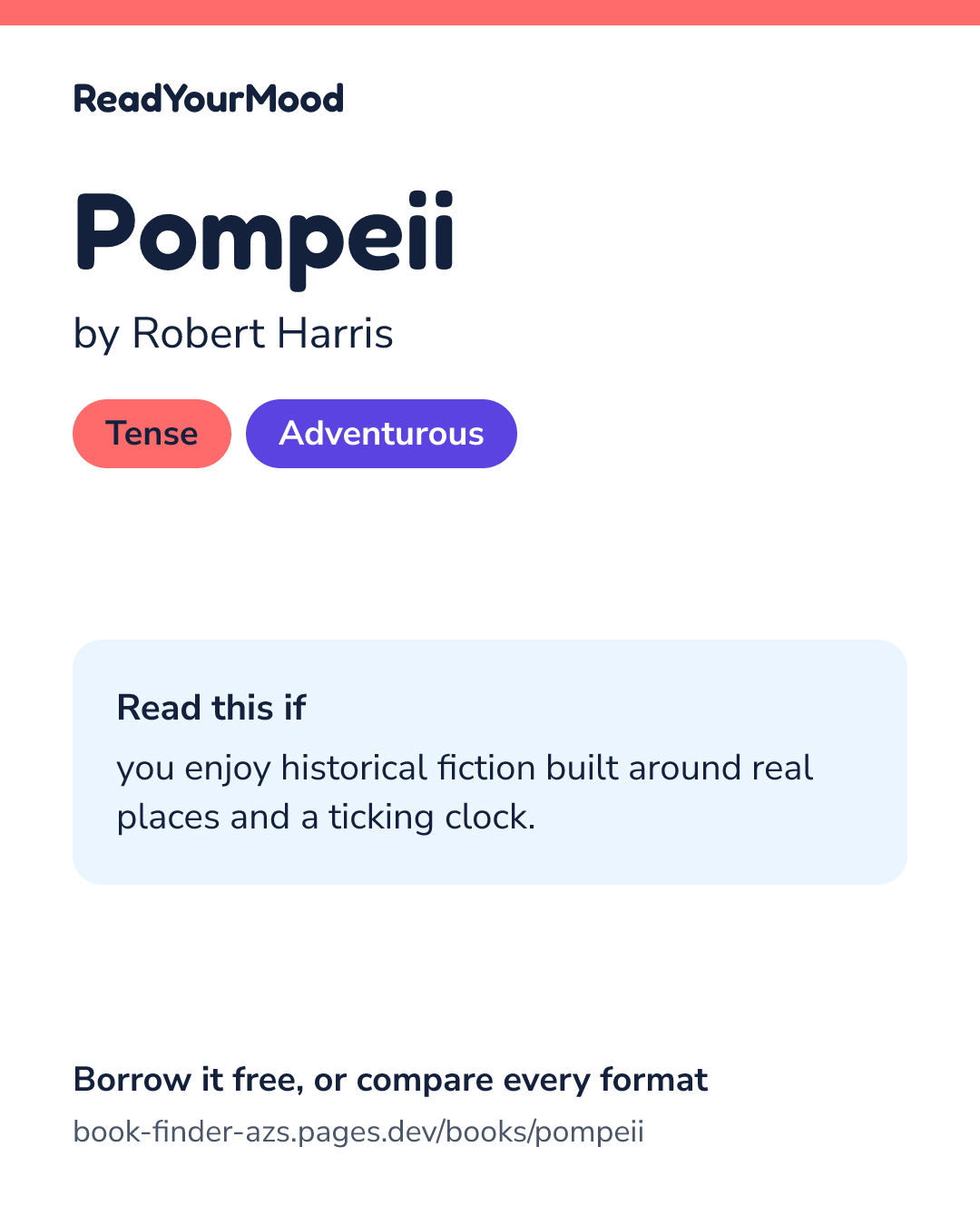 Share card for Pompeii