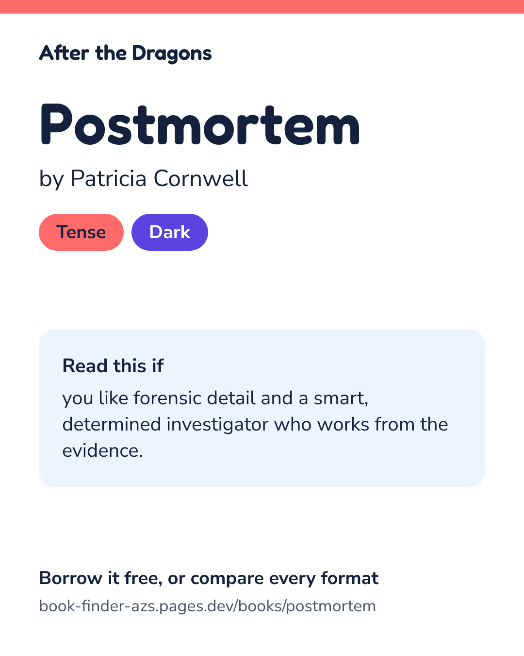 Share card for Postmortem