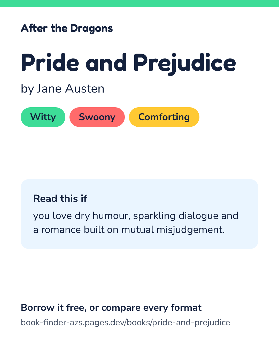 Share card for Pride and Prejudice