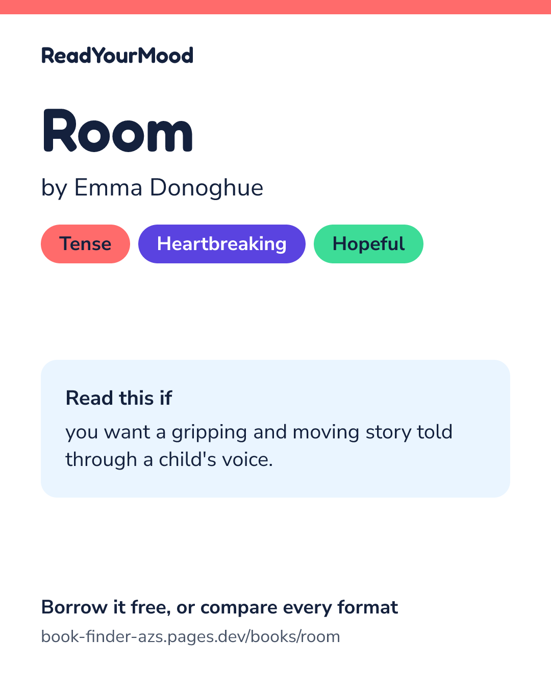 Share card for Room