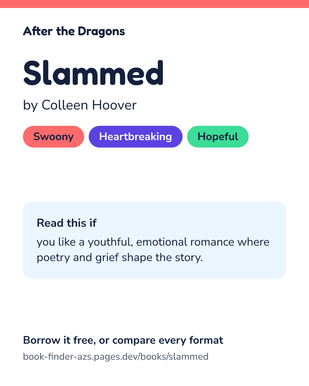 Share card for Slammed