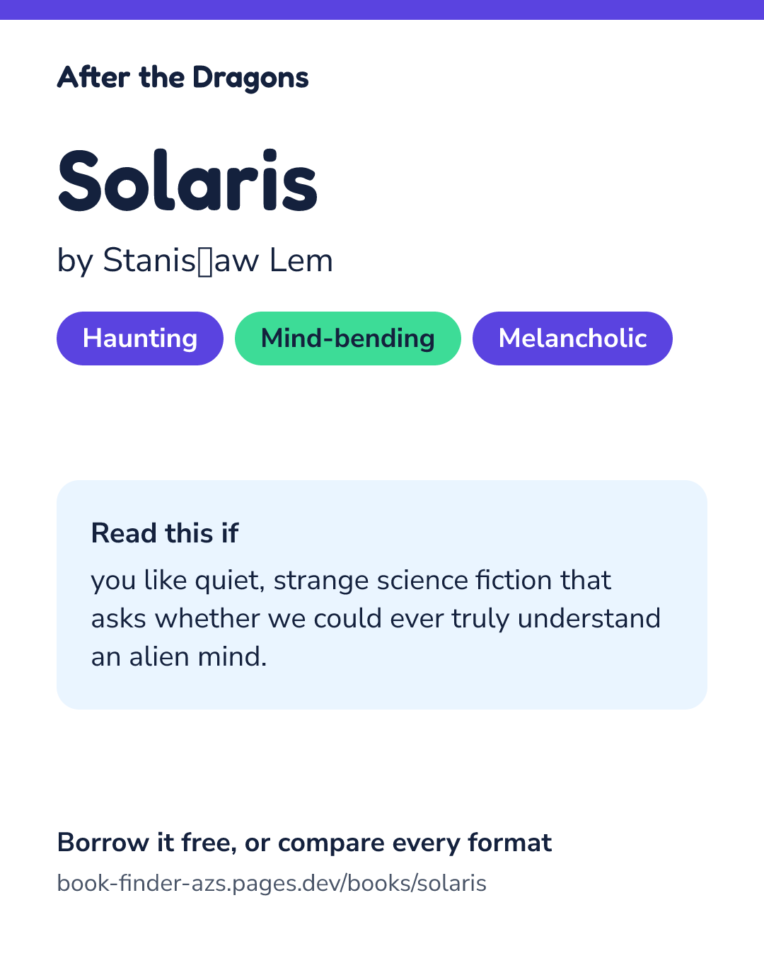 Share card for Solaris