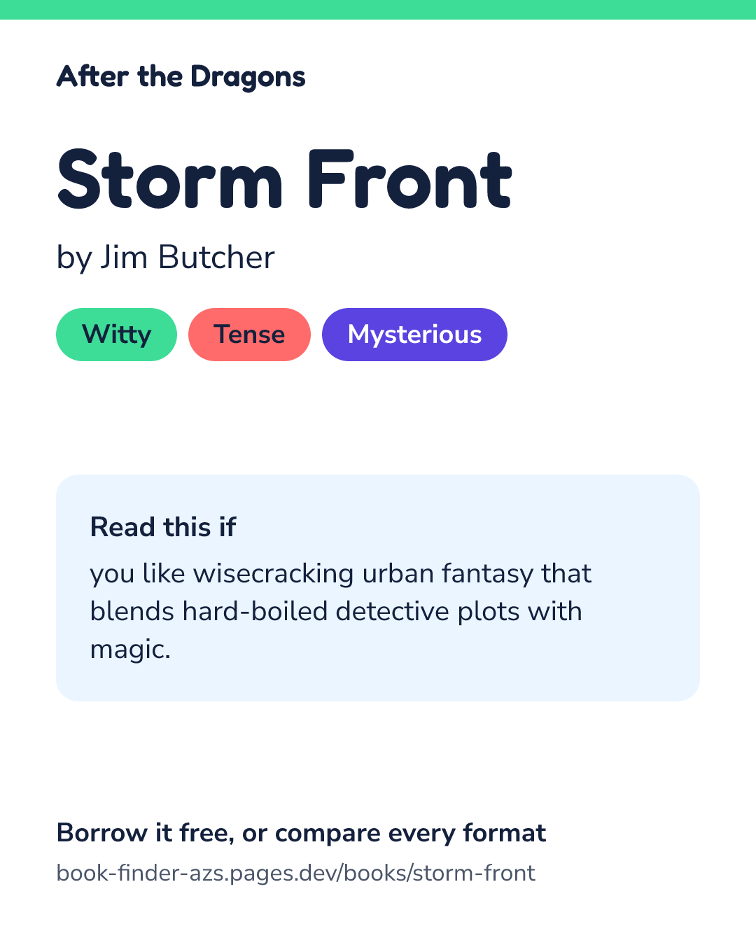Share card for Storm Front