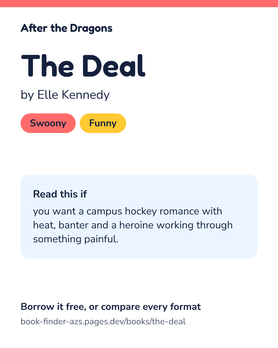 Share card for The Deal