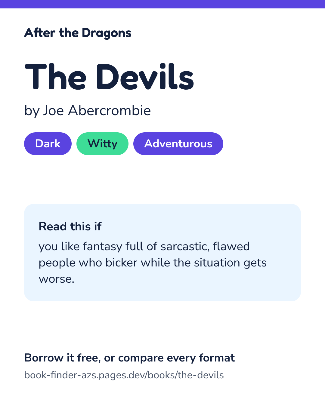 Share card for The Devils