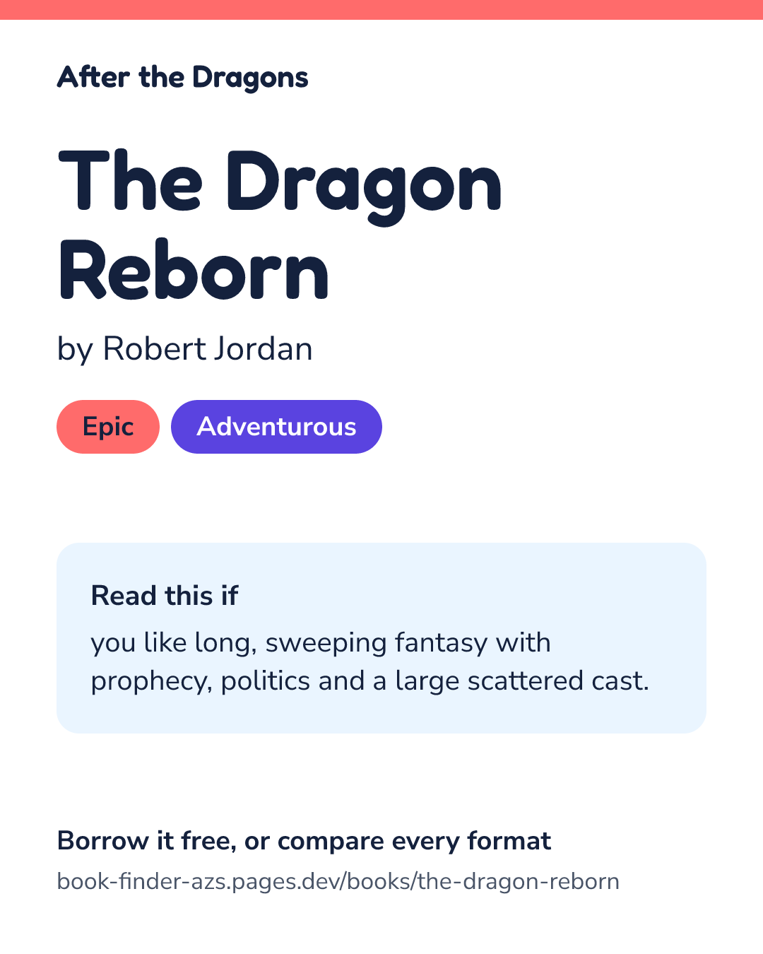 Share card for The Dragon Reborn