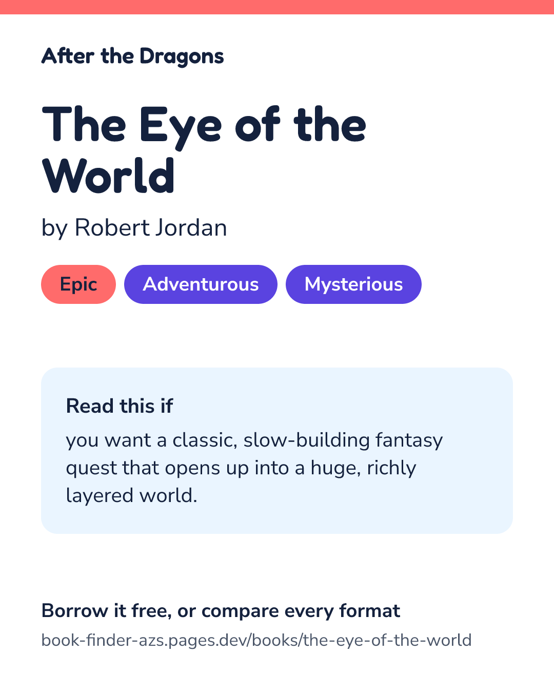 Share card for The Eye of the World