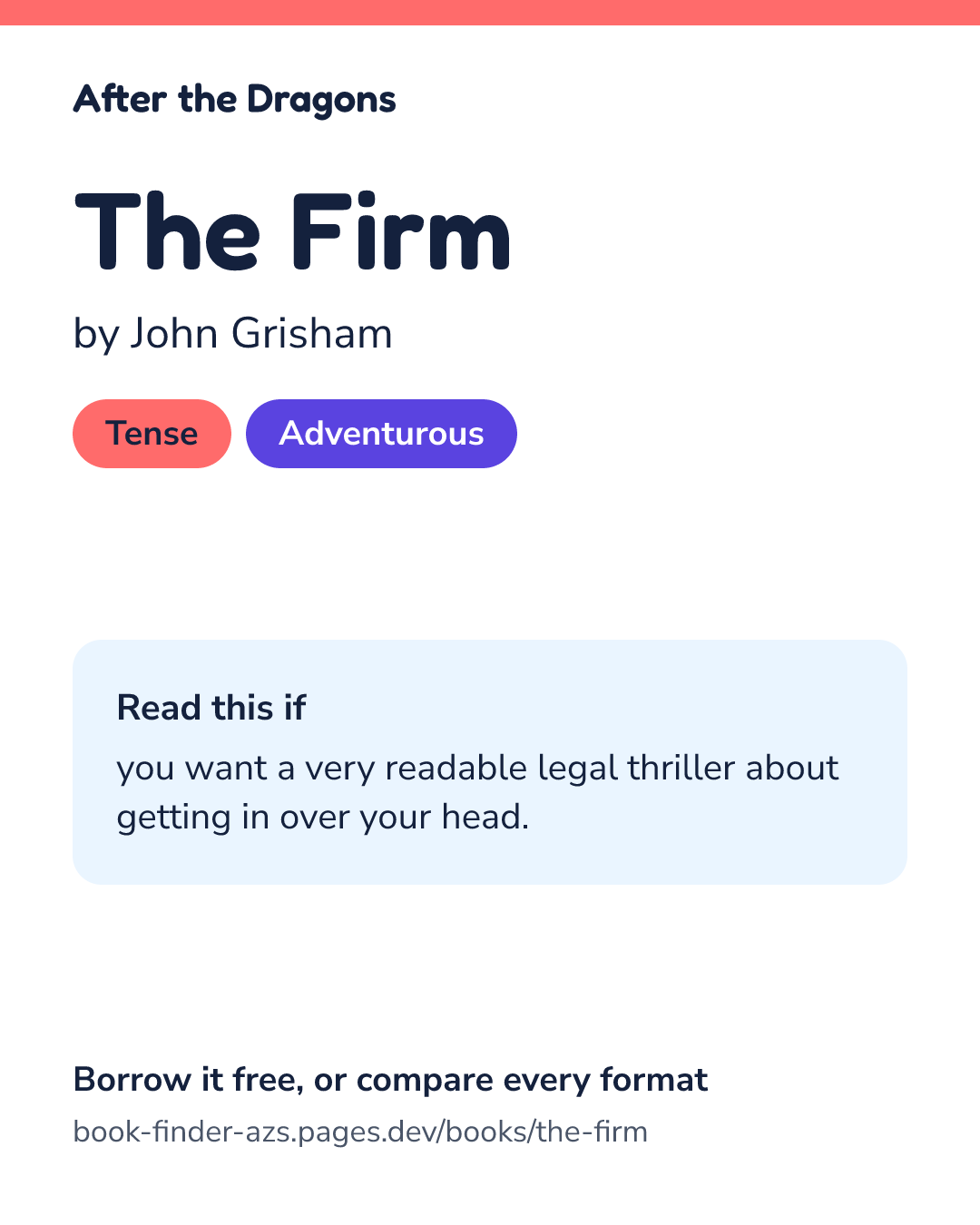 Share card for The Firm