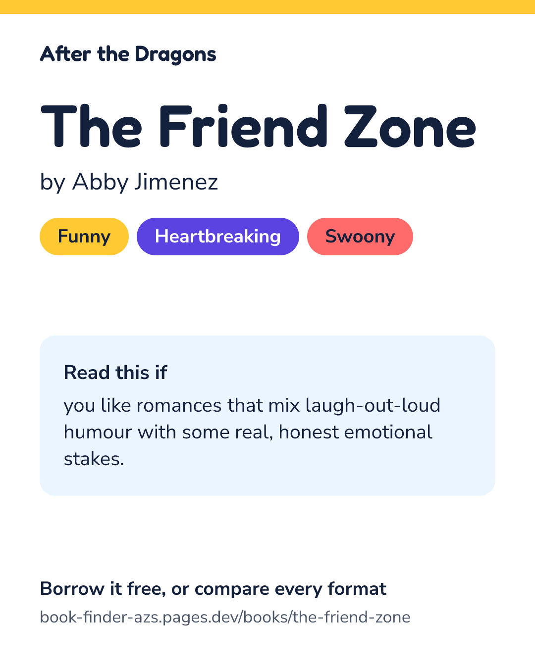 Share card for The Friend Zone