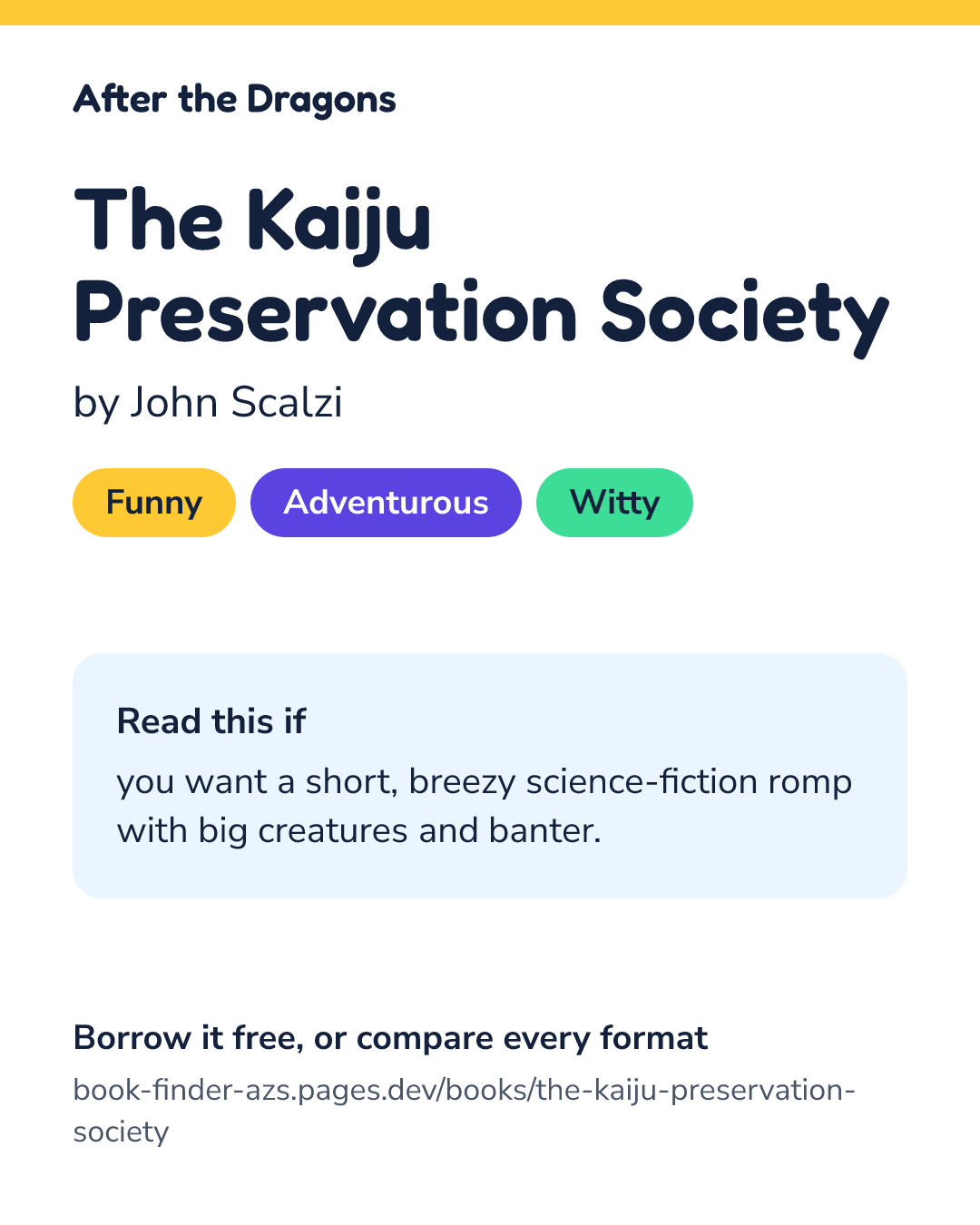 Share card for The Kaiju Preservation Society