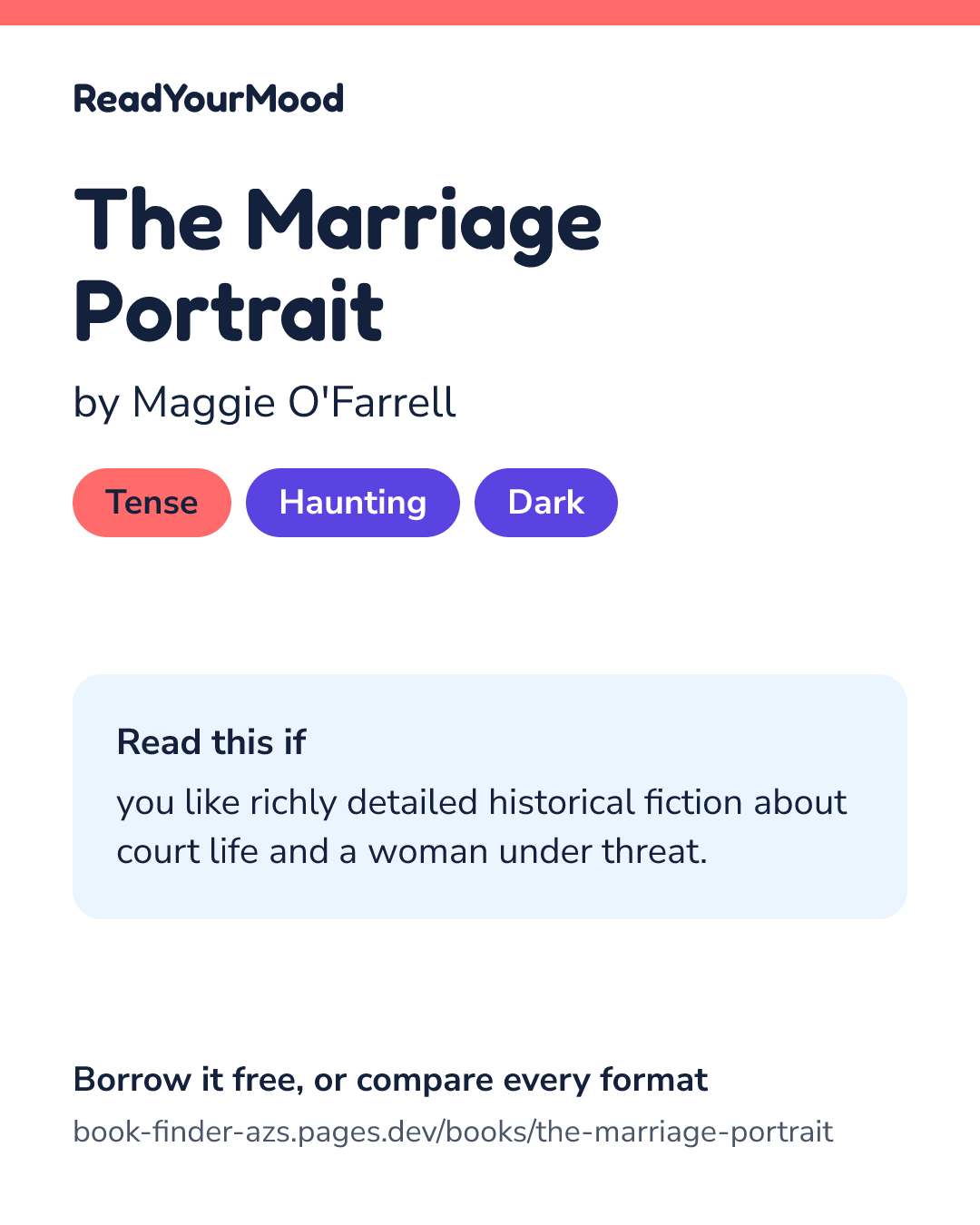 Share card for The Marriage Portrait