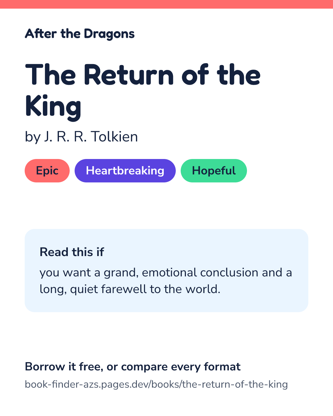 Share card for The Return of the King
