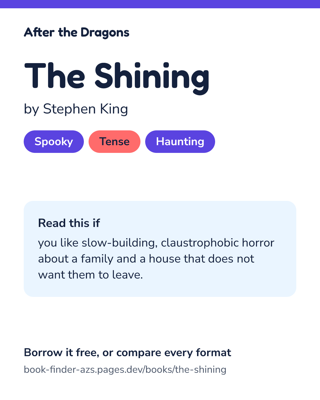 Share card for The Shining