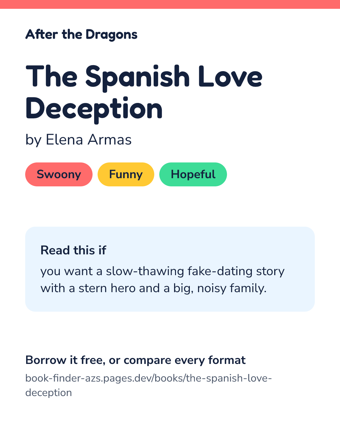 Share card for The Spanish Love Deception