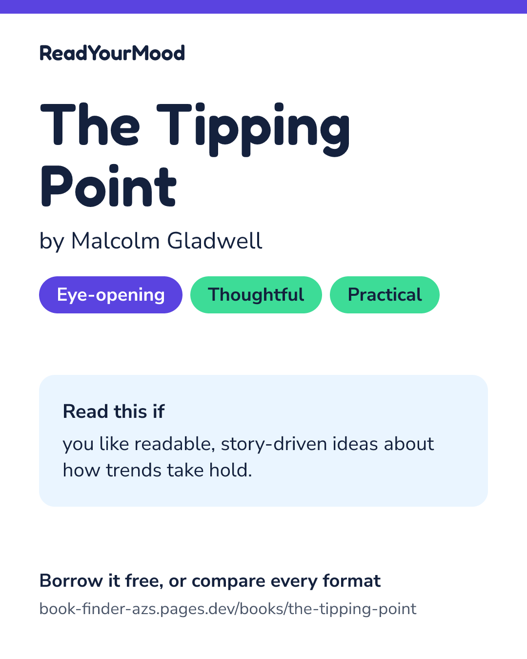 Share card for The Tipping Point