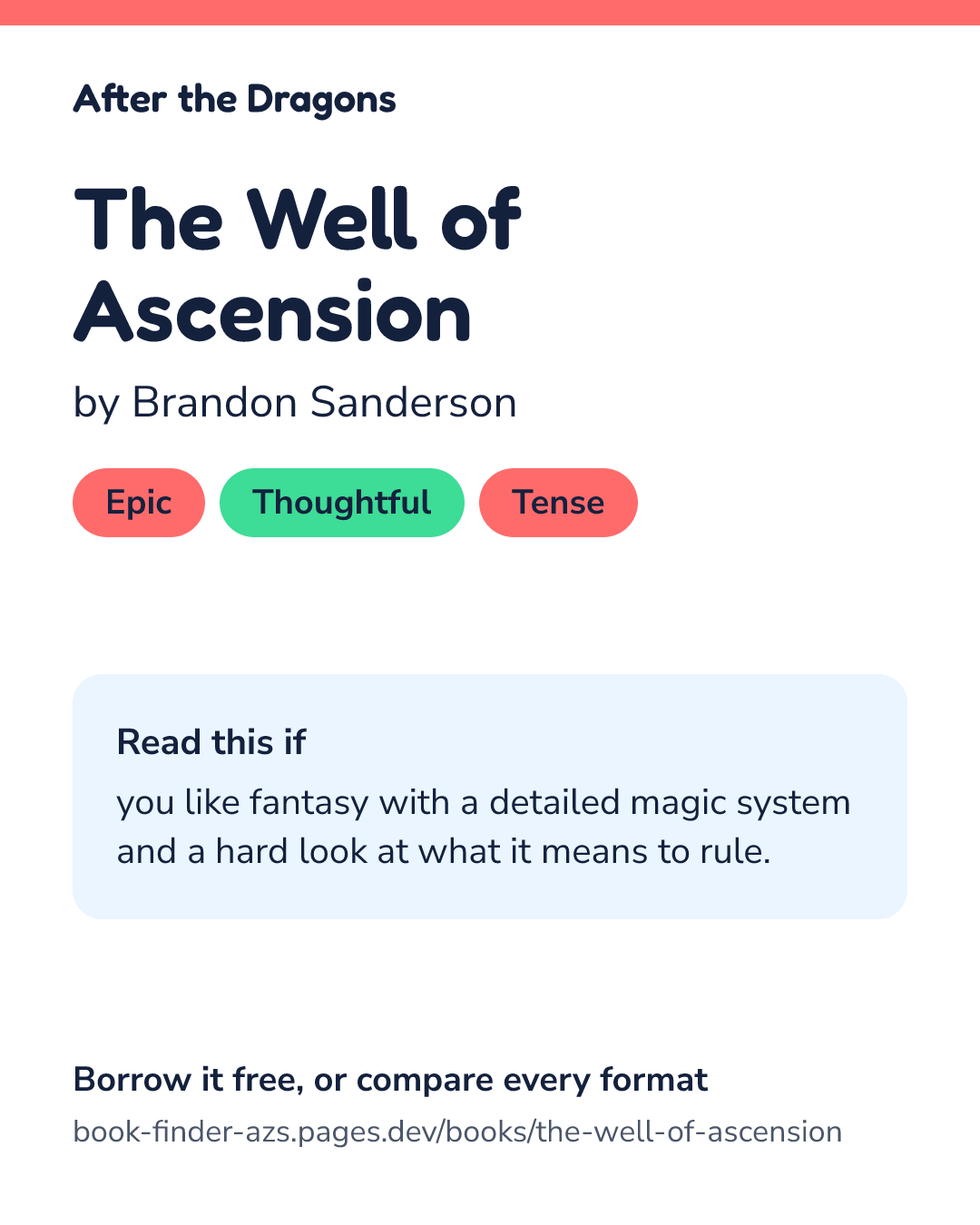 Share card for The Well of Ascension