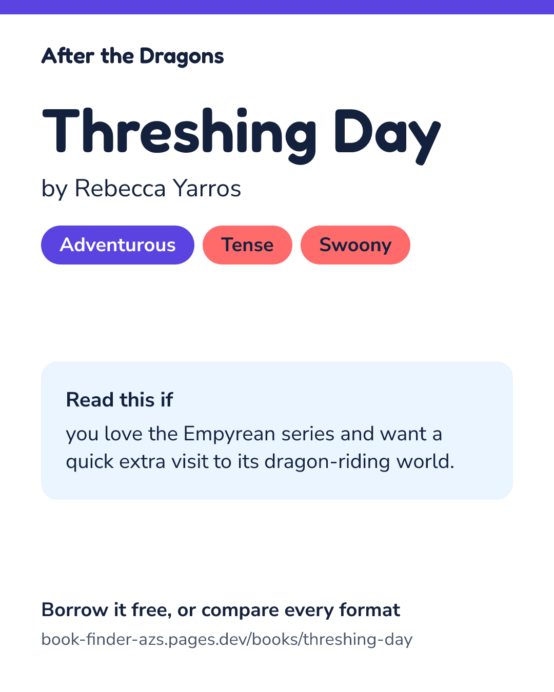 Share card for Threshing Day