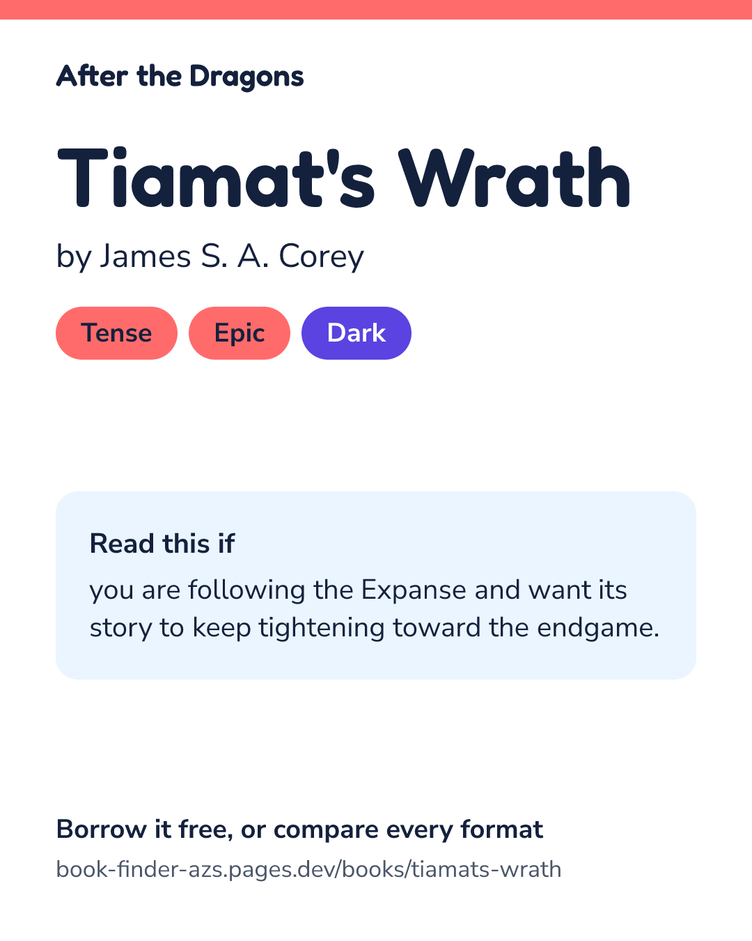 Share card for Tiamat's Wrath