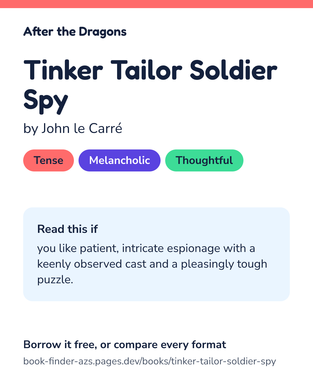Share card for Tinker Tailor Soldier Spy
