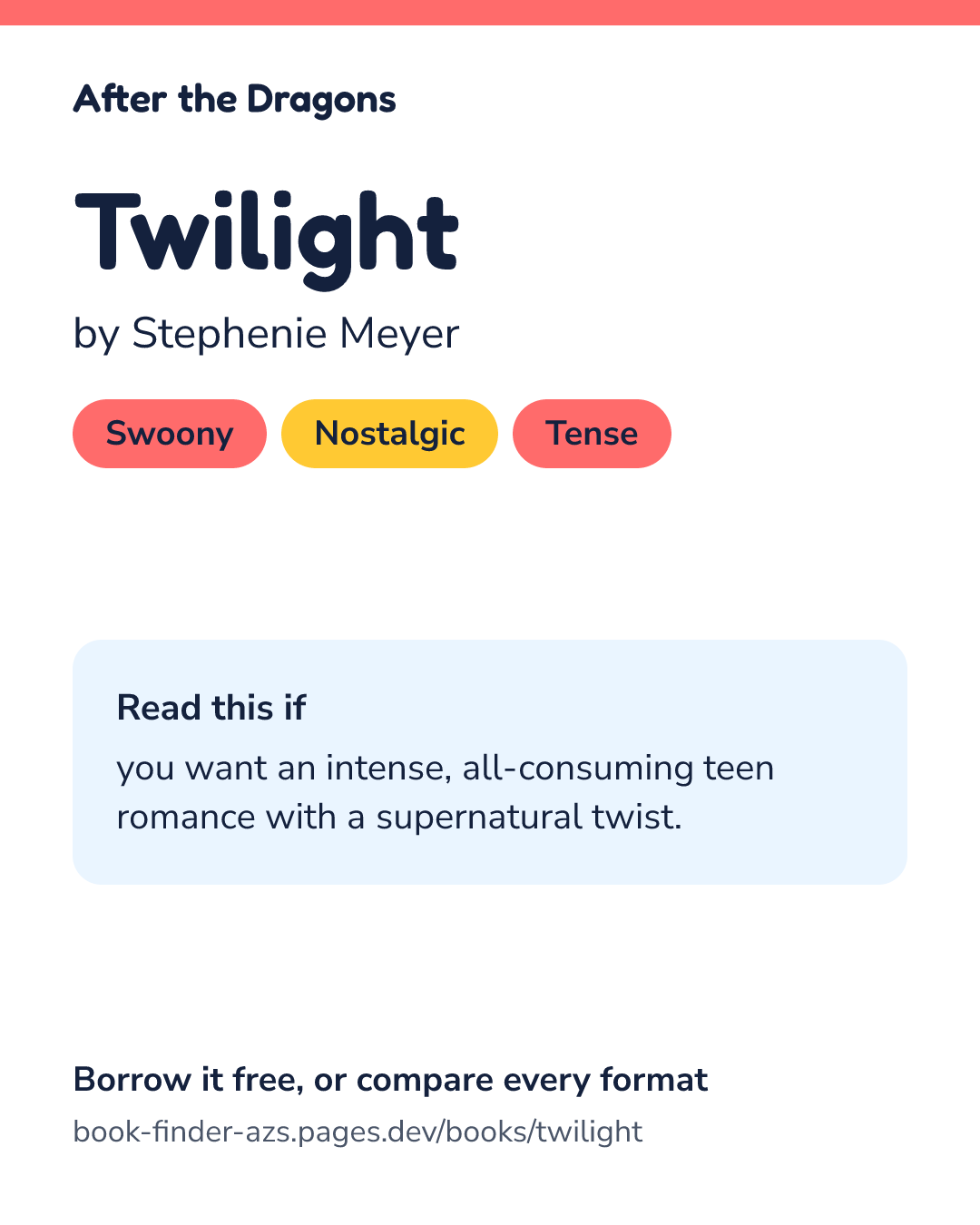 Share card for Twilight