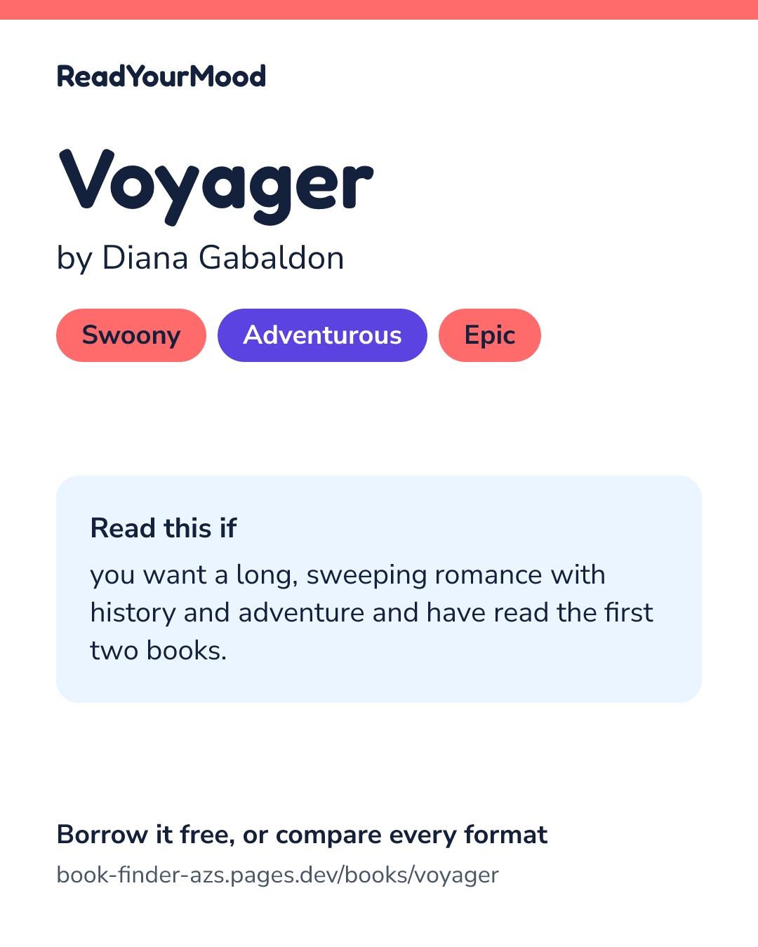 Share card for Voyager